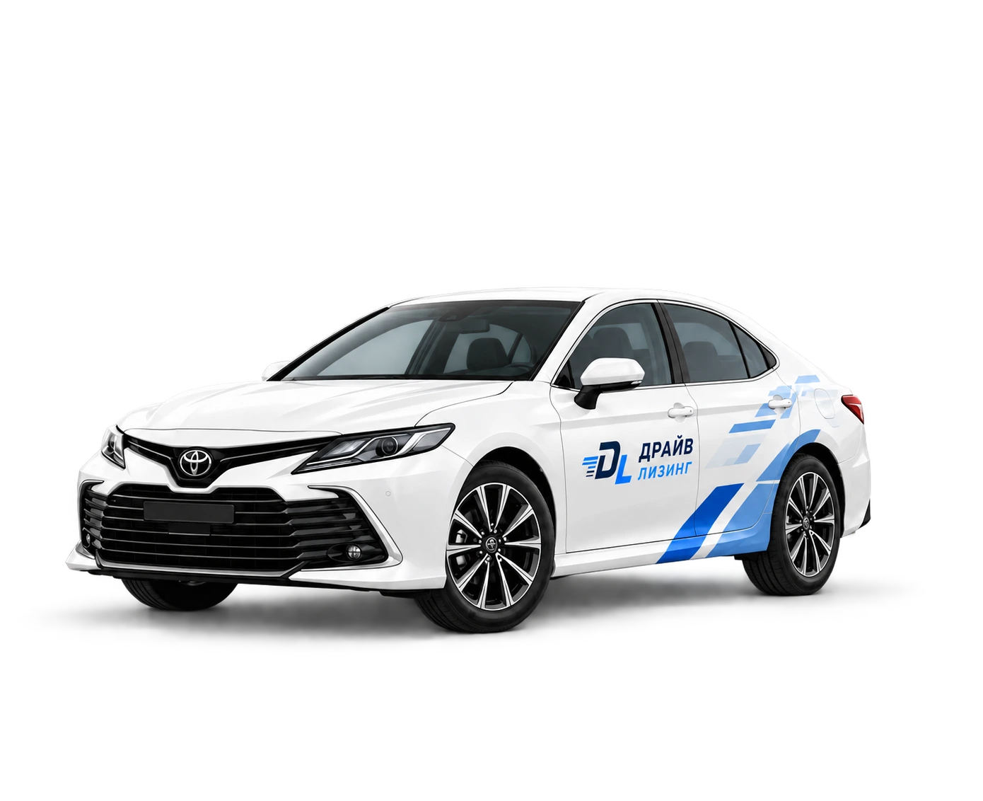 Toyota Camry на фоне Байкала